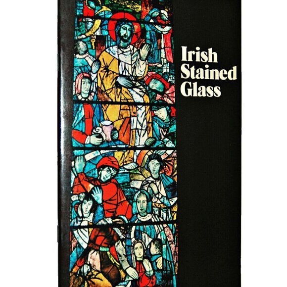 Irish Stained Glass by Michael Wynne Book Vintage 1977 - Picture 1 of 7